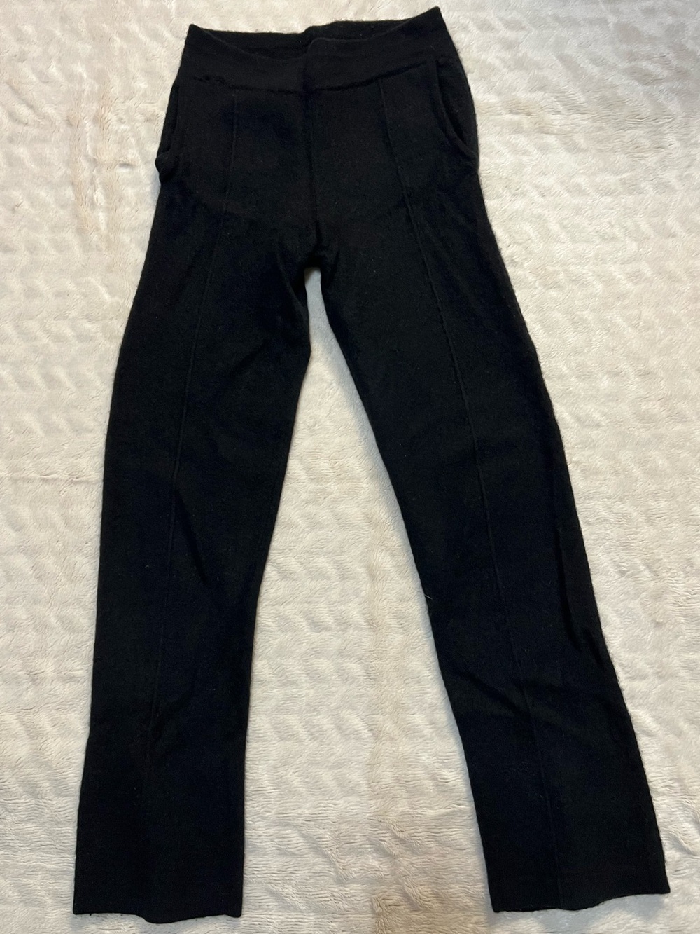 Naked Cashmere black joggers, size XS